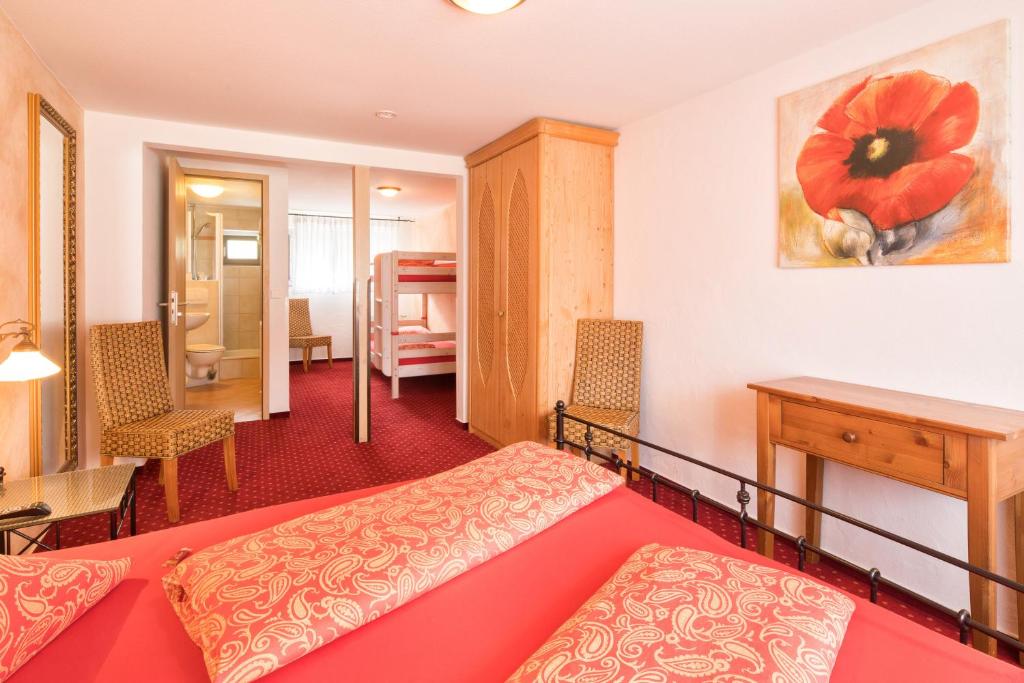 Postel nebo postele na pokoji v ubytování Arndt Hotel Garni