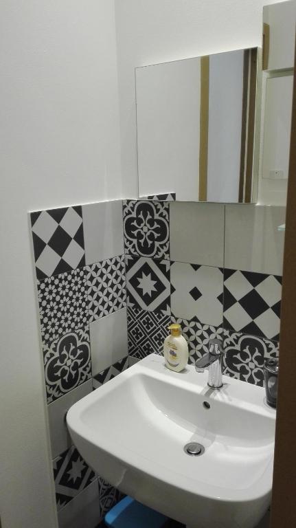 Et badeværelse på Ca'cita Guest House Torino