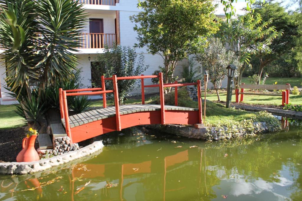 Zahrada ubytování La Quinta San Andrés