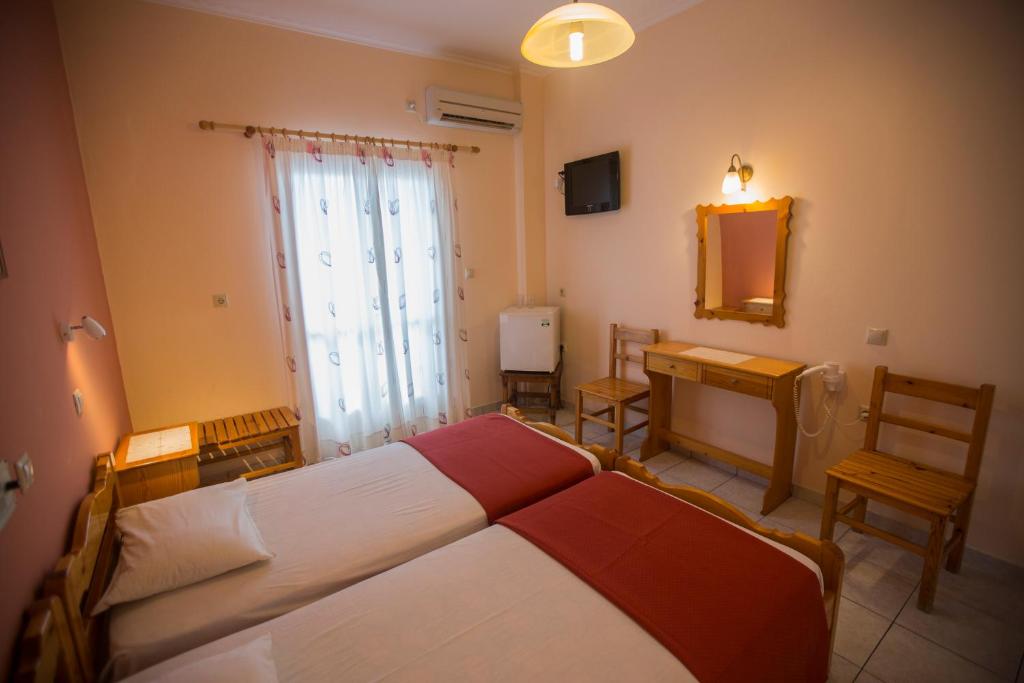 Uma cama ou camas num quarto em Preka Maria