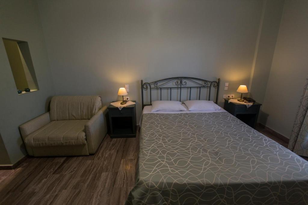 Uma cama ou camas num quarto em Preka Maria
