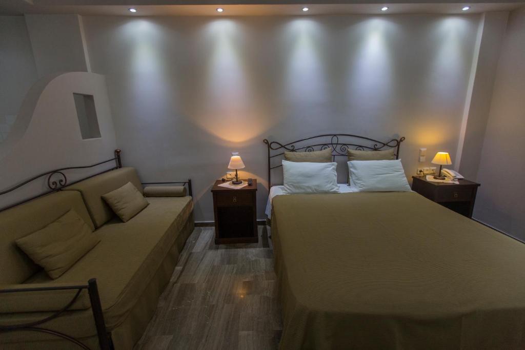 Uma cama ou camas num quarto em Preka Maria