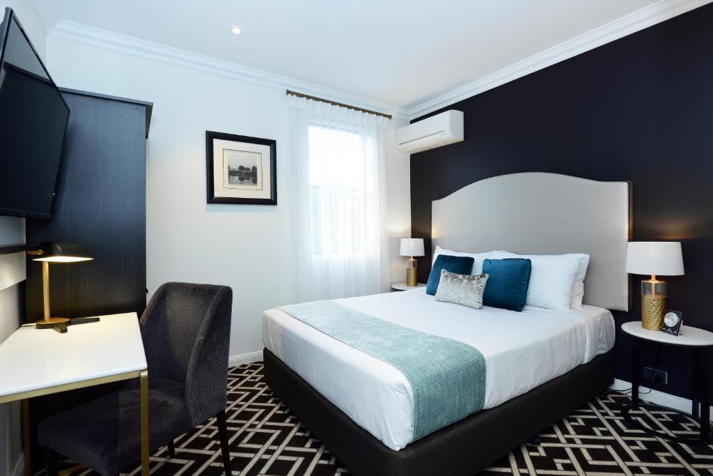 Voodi või voodid majutusasutuse High Cross Randwick by Sydney Lodges toas