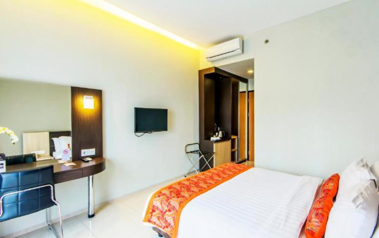 Postel nebo postele na pokoji v ubytování Moscato Hotel