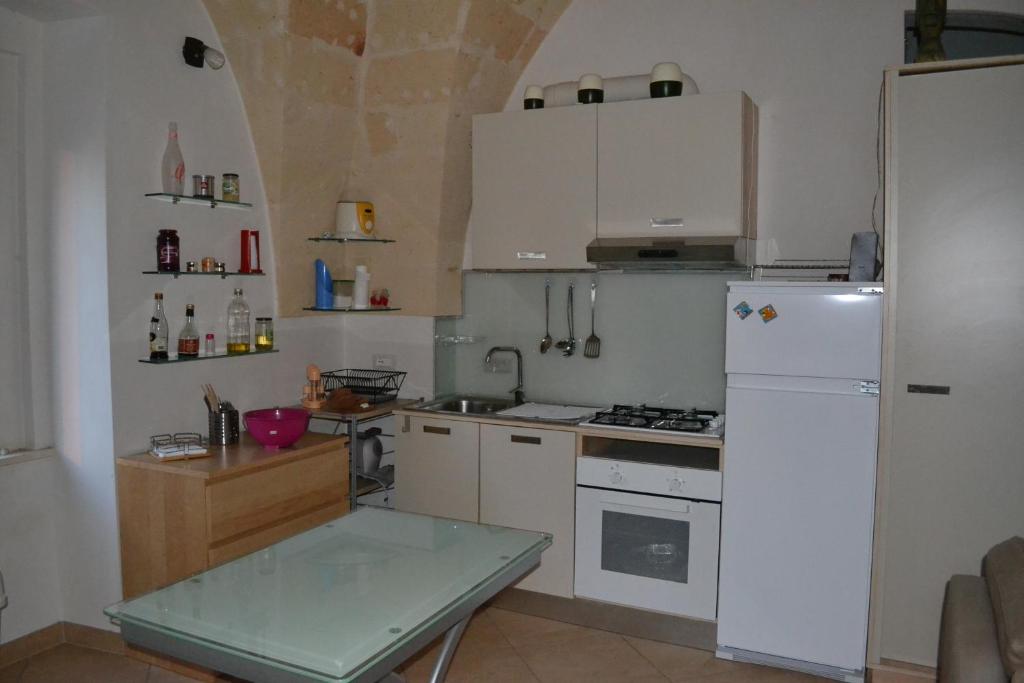 Kuchyň nebo kuchyňský kout v ubytování Le Terrazze B&B Manduria