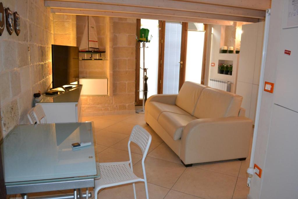 Kuchyň nebo kuchyňský kout v ubytování Le Terrazze B&B Manduria