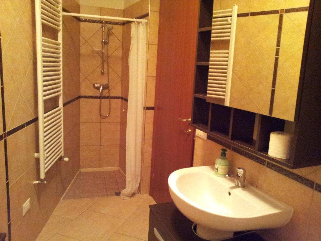 Koupelna v ubytování Le Terrazze B&B Manduria