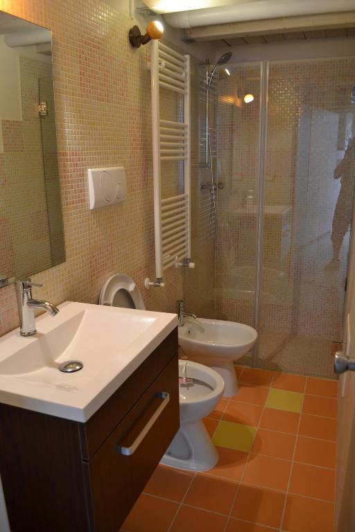 Koupelna v ubytování Le Terrazze B&B Manduria