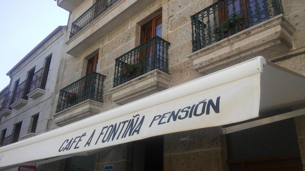 The building in which a vendégházakat is located