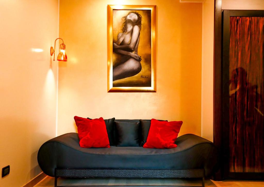 Posezení v ubytování Hotel Kristal 3 Stelle Superior