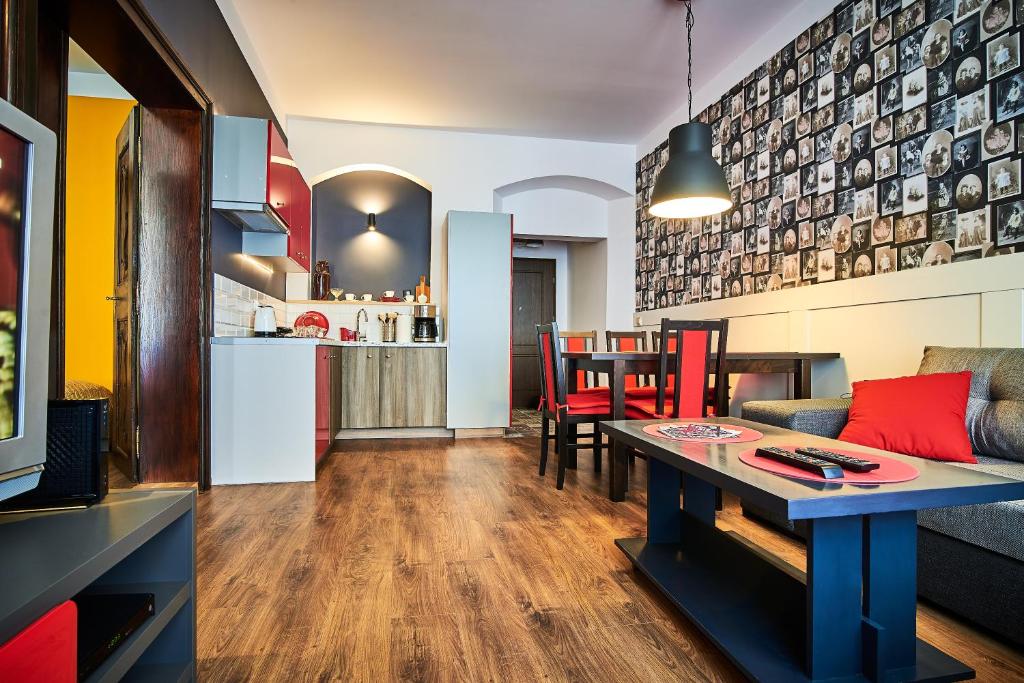 Posedenie v ubytovaní Apartamenty Kowary - Na Kowarskiej Starówce