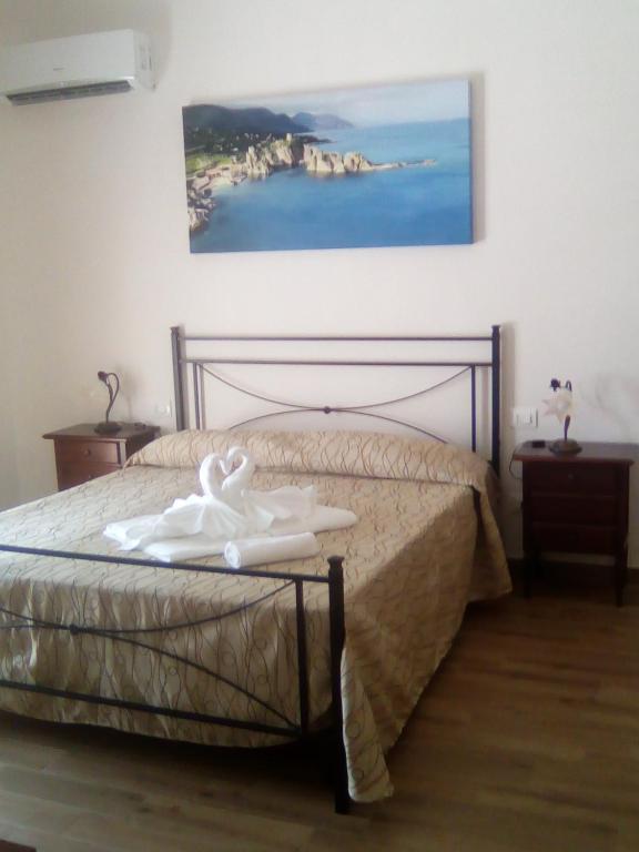 Postel nebo postele na pokoji v ubytování B&B Castiglione