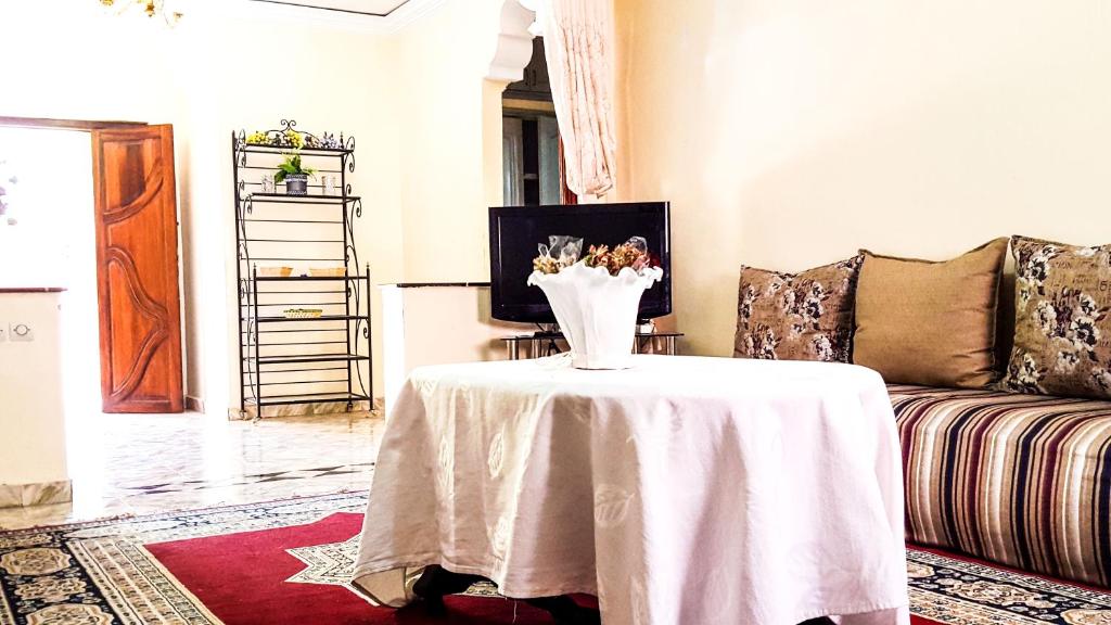 Posezení v ubytování Villa Annakhil