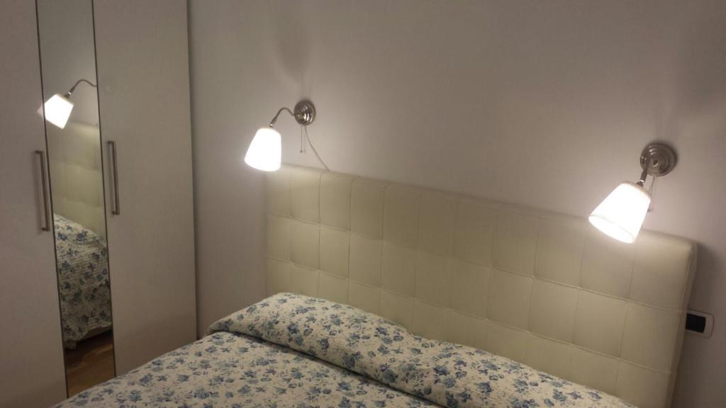 Posteľ alebo postele v izbe v ubytovaní Villa Monteggia