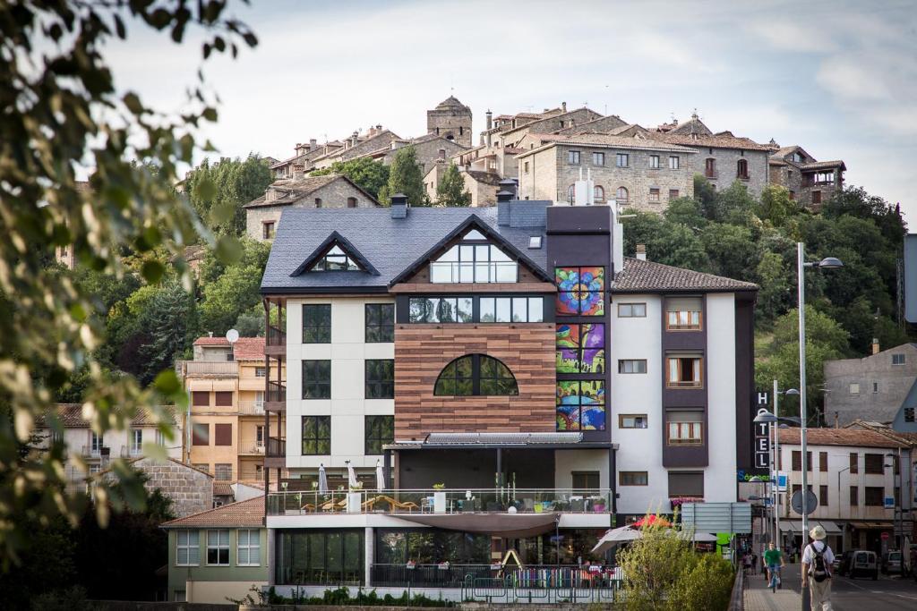 Budova, kde se hotel nachází