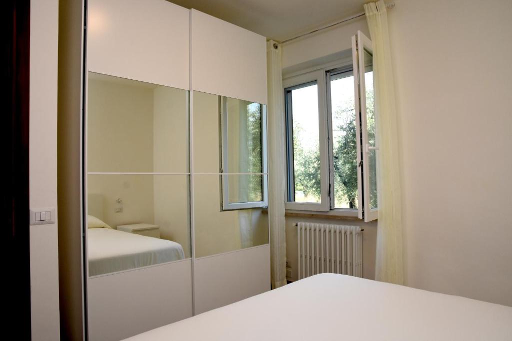 A bed or beds in a room at Bio Forester