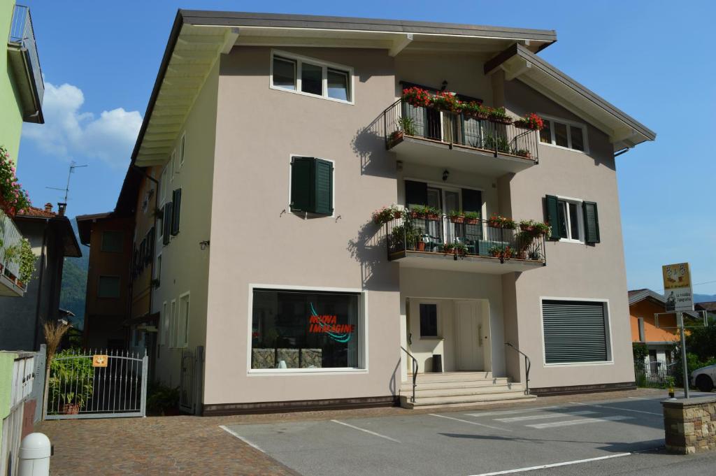 Budova, kde se bed and breakfast nachází