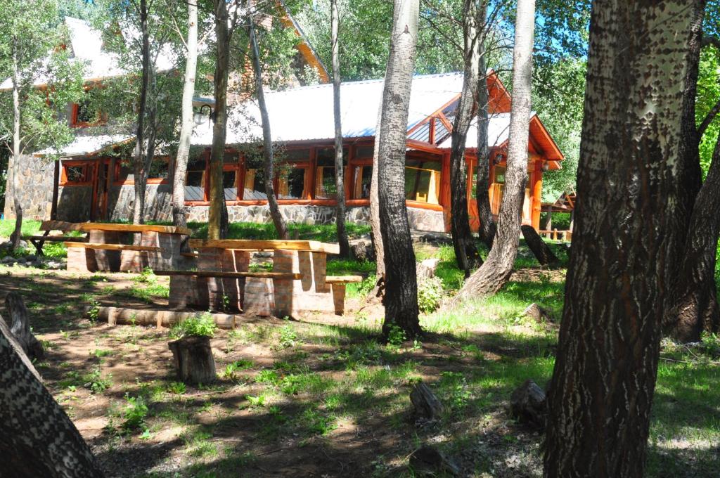 Zahrada ubytování El Hostal del Rio