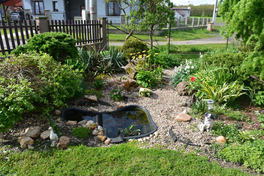 Ogród w obiekcie Rodinné ubytování - Family accommodation