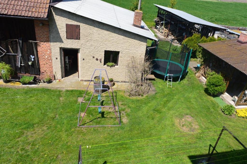 Ogród w obiekcie Rodinné ubytování - Family accommodation