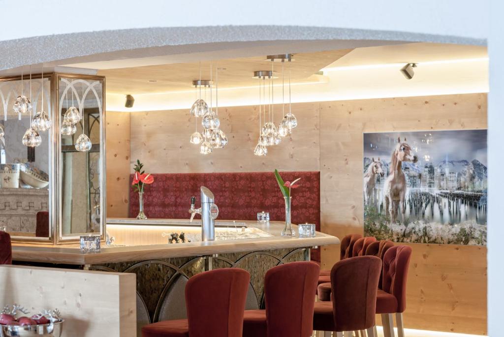 Posezení v ubytování Hotel Gotthard-Zeit