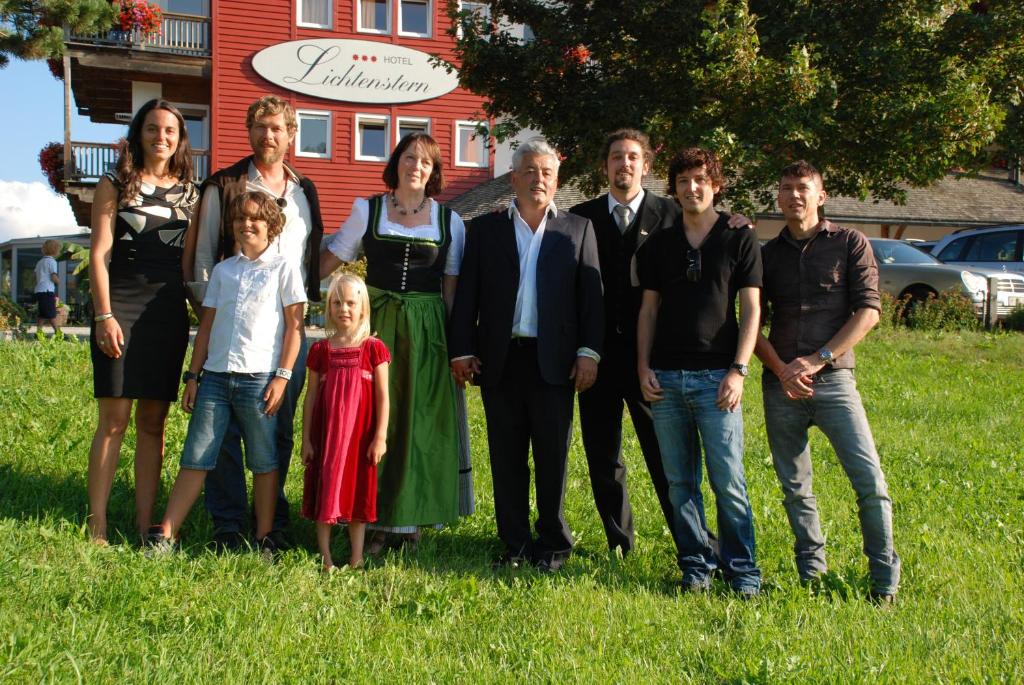 Majutusasutuses Hotel Lichtenstern peatuv perekond