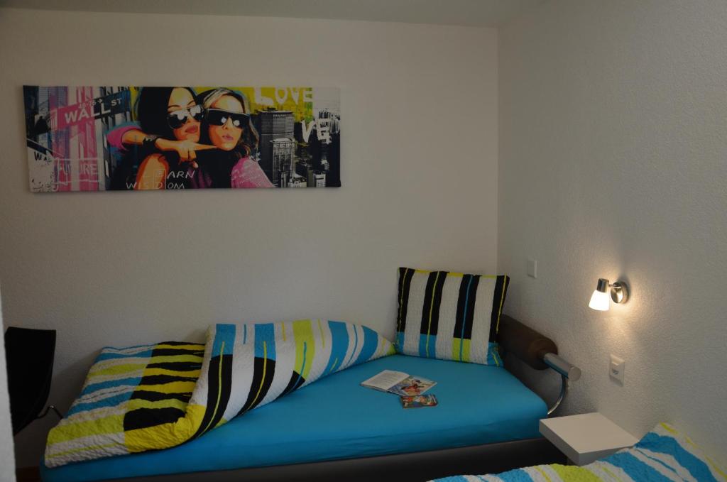 Postel nebo postele na pokoji v ubytování Haus Samurai
