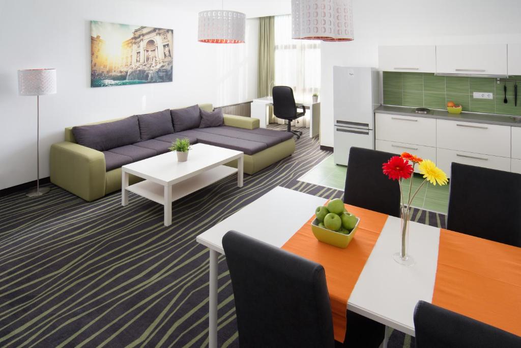 Posezení v ubytování Rubin Wellness & Conference Hotel