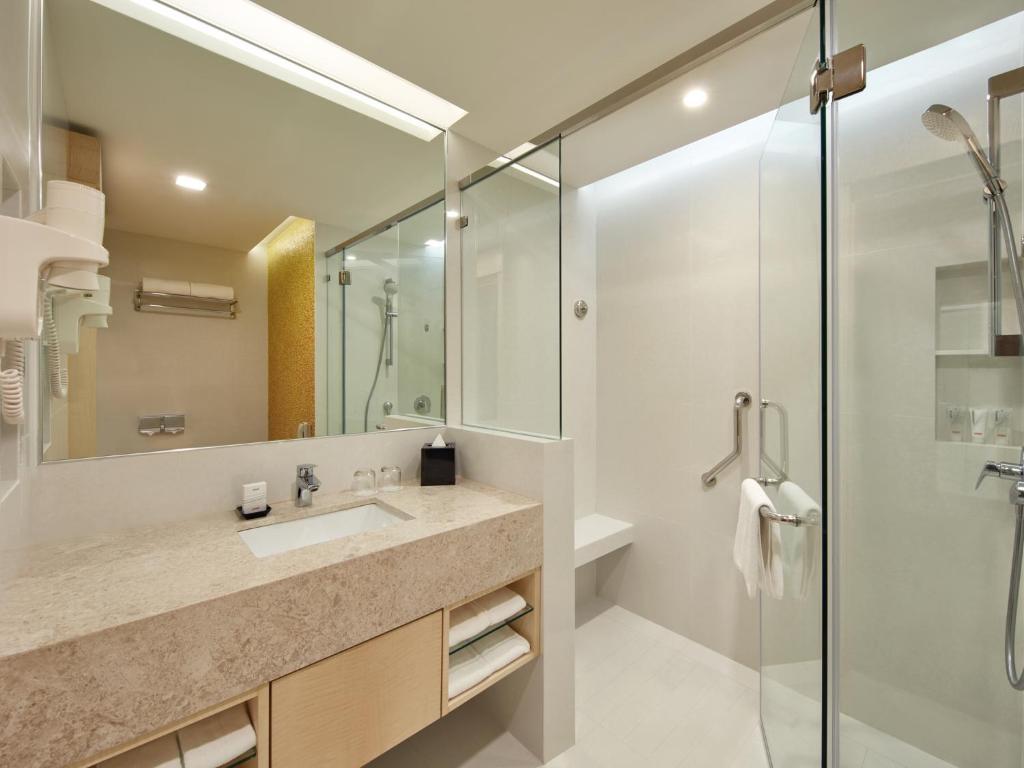 Koupelna v ubytování Sunway Pyramid Hotel