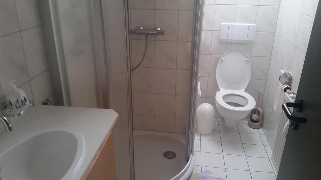 Koupelna v ubytování Gite rural a Bivels
