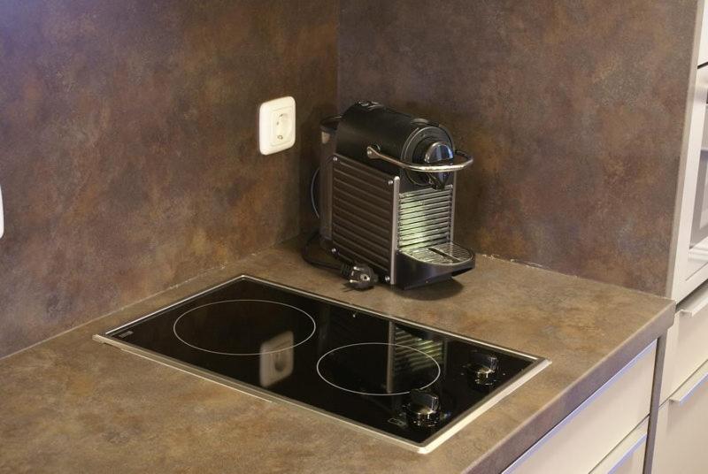 A kitchen or kitchenette at Appartementhaus Wetterloch