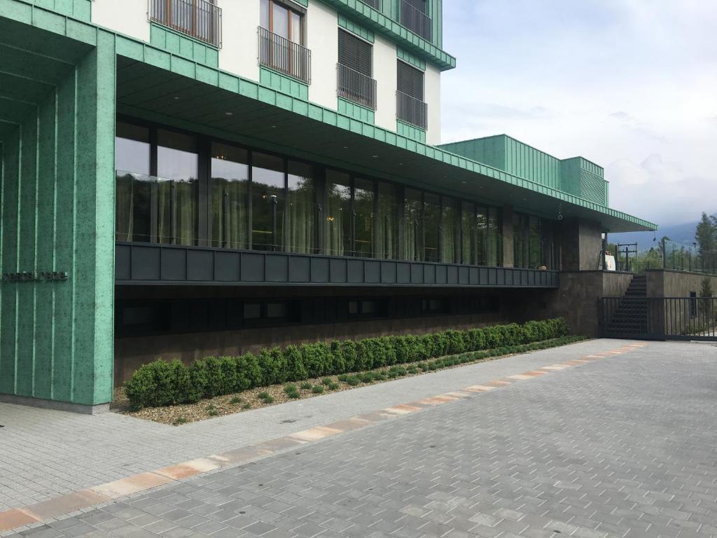 Budova, kde se hotel nachází