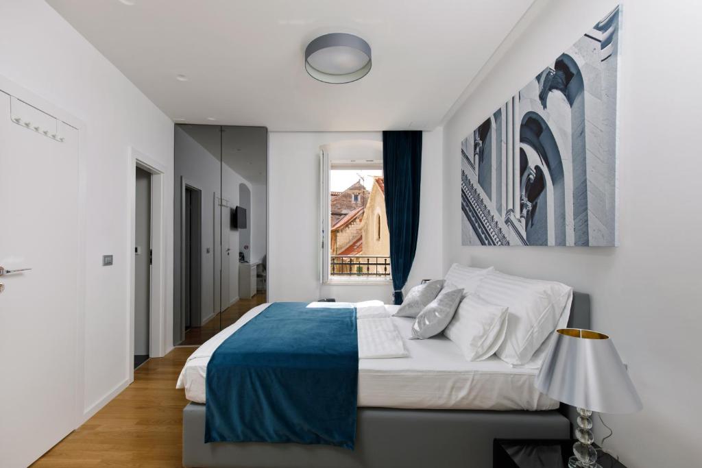 Posteľ alebo postele v izbe v ubytovaní Luxury rooms Paula