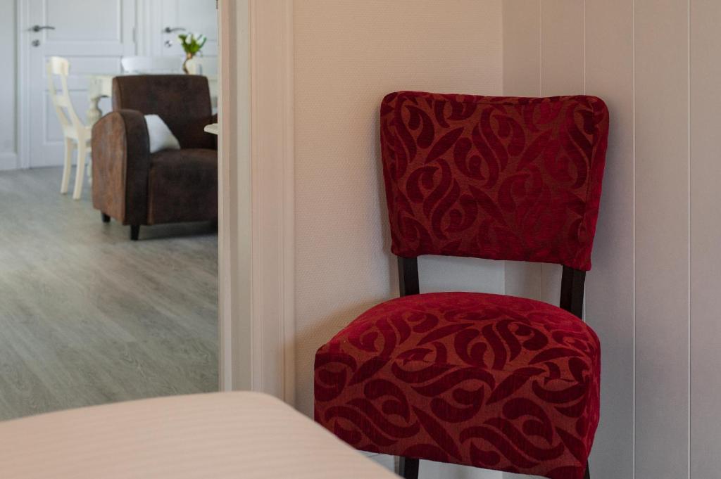 Posezení v ubytování B&B Gielse Garden