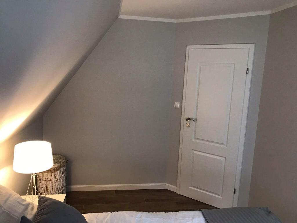 Łóżko lub łóżka w pokoju w obiekcie Apartamenty Platinum