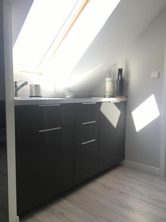 Kuchyňa alebo kuchynka v ubytovaní Apartament MnW