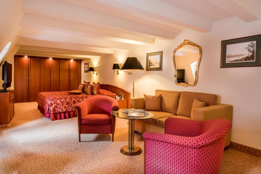Area soggiorno di Romantik Hotel Bülow Residenz