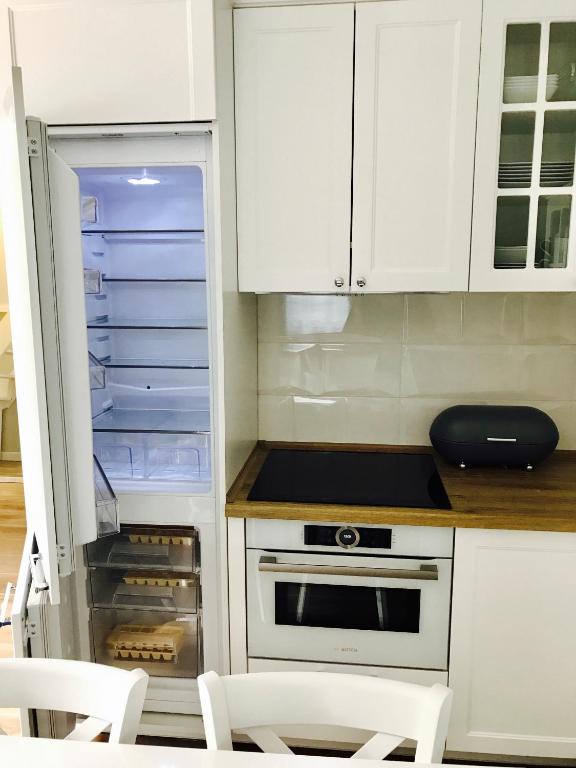 Kuchnia lub aneks kuchenny w obiekcie Apartamenty Platinum