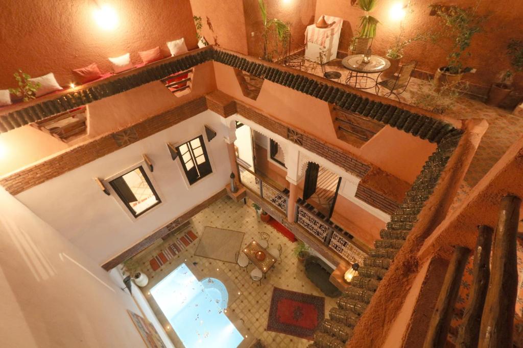 Posezení v ubytování Riad Ibiza Star
