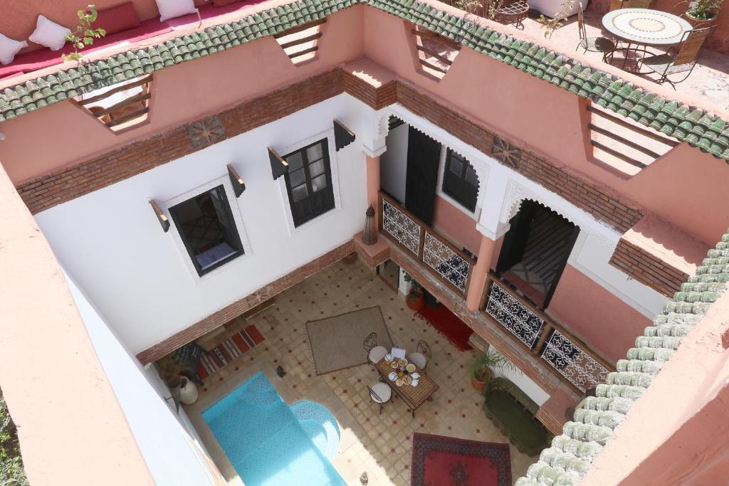 Balkón nebo terasa v ubytování Riad Ibiza Star