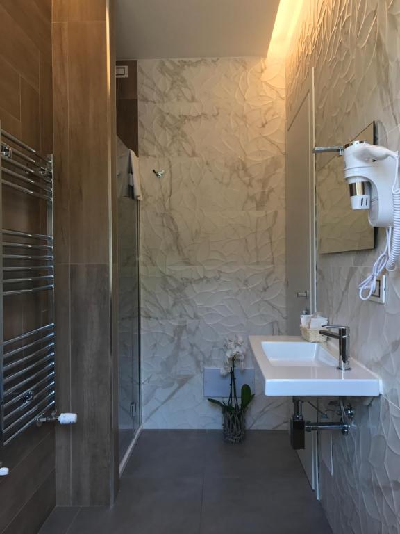 Koupelna v ubytování Calamo-Residence- B&B