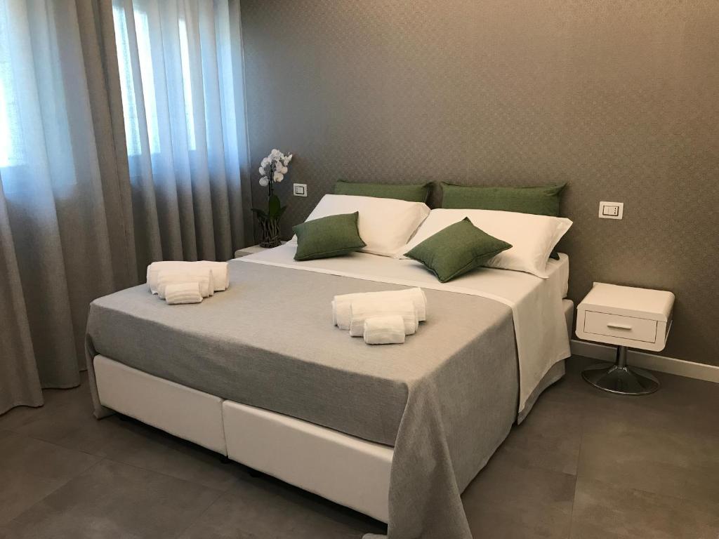 Postel nebo postele na pokoji v ubytování Calamo-Residence- B&B