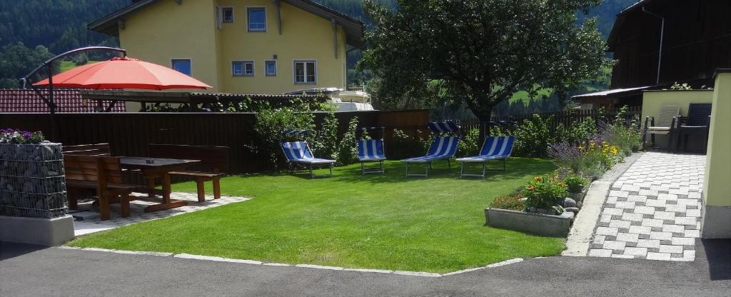Zahrada ubytování Pension Schöpf
