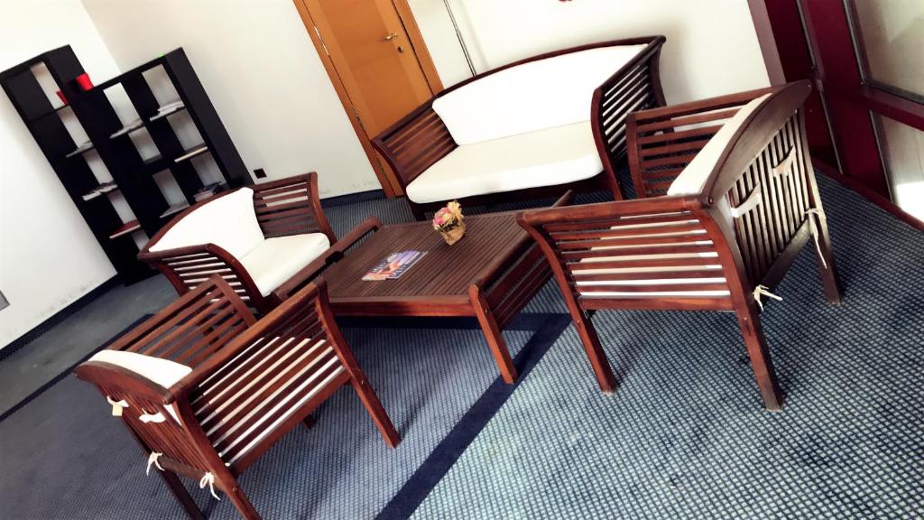 Posezení v ubytování Hotel Maxim