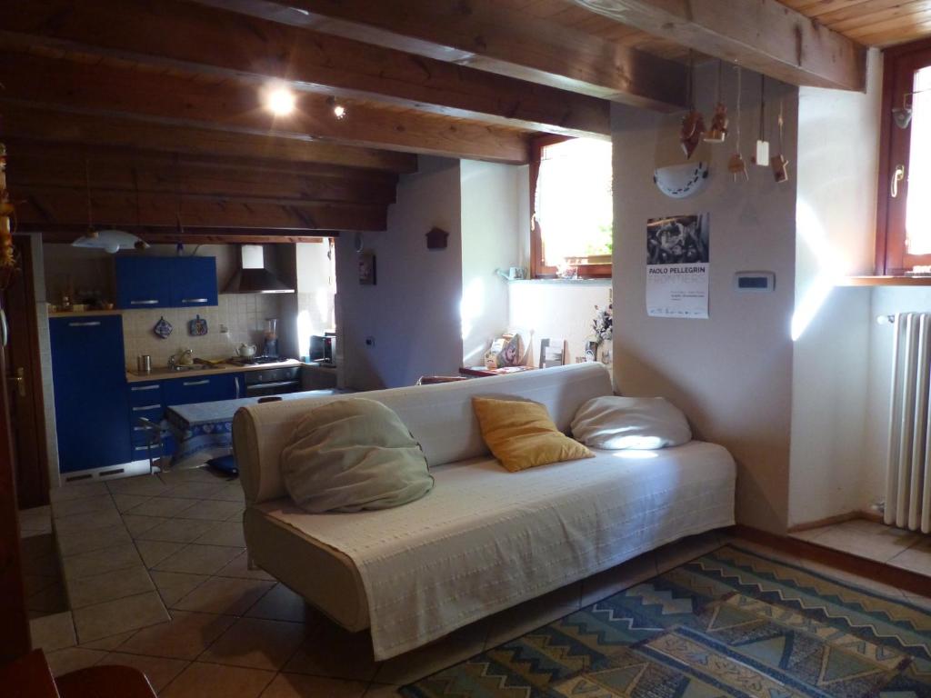Kuchyňa alebo kuchynka v ubytovaní B&B Vecchio Torchio di Bard