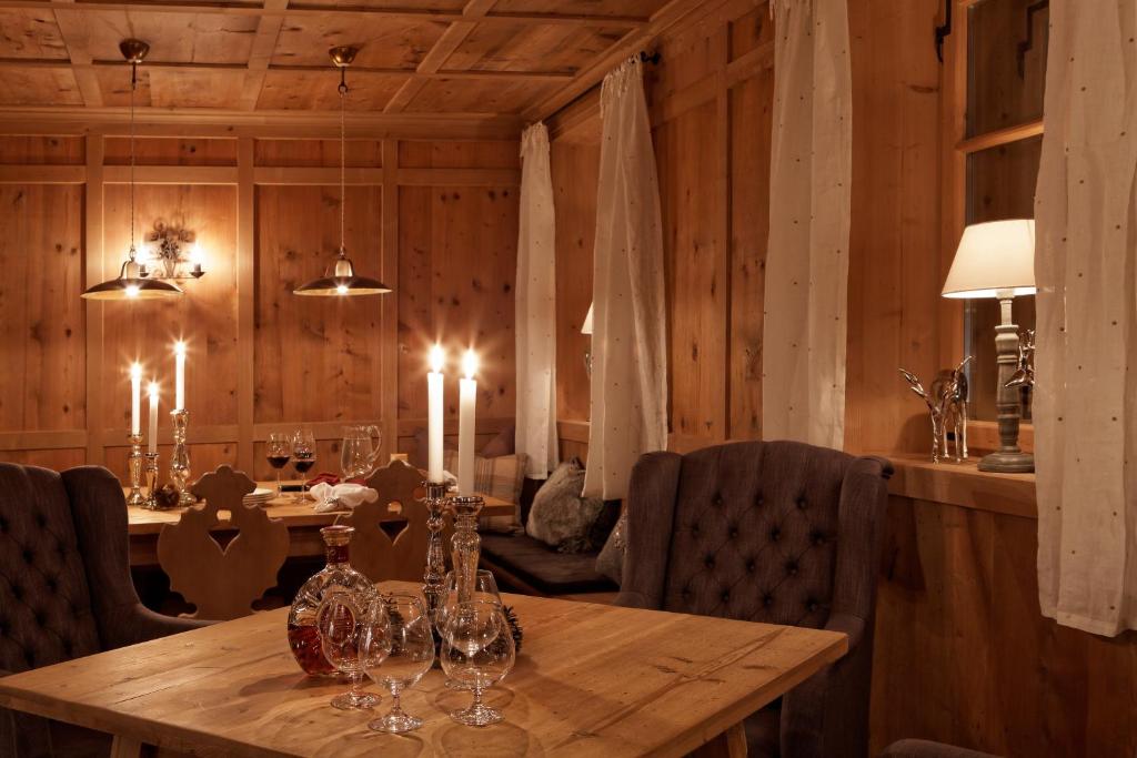 Posezení v ubytování Himmlhof Small Luxury Boutique Hotel