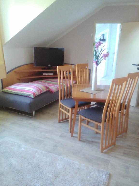 Postel nebo postele na pokoji v ubytování ApartmányDanielova