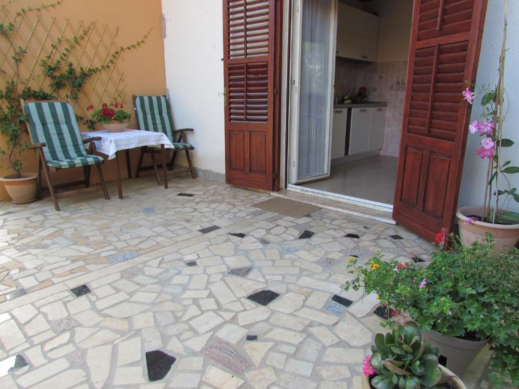 Patio nebo venkovní prostory v ubytování Apartment Ana