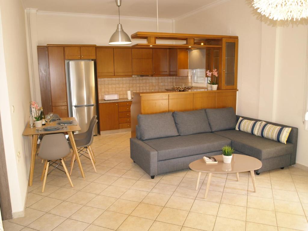 Kuchyň nebo kuchyňský kout v ubytování Urban Sea Apts