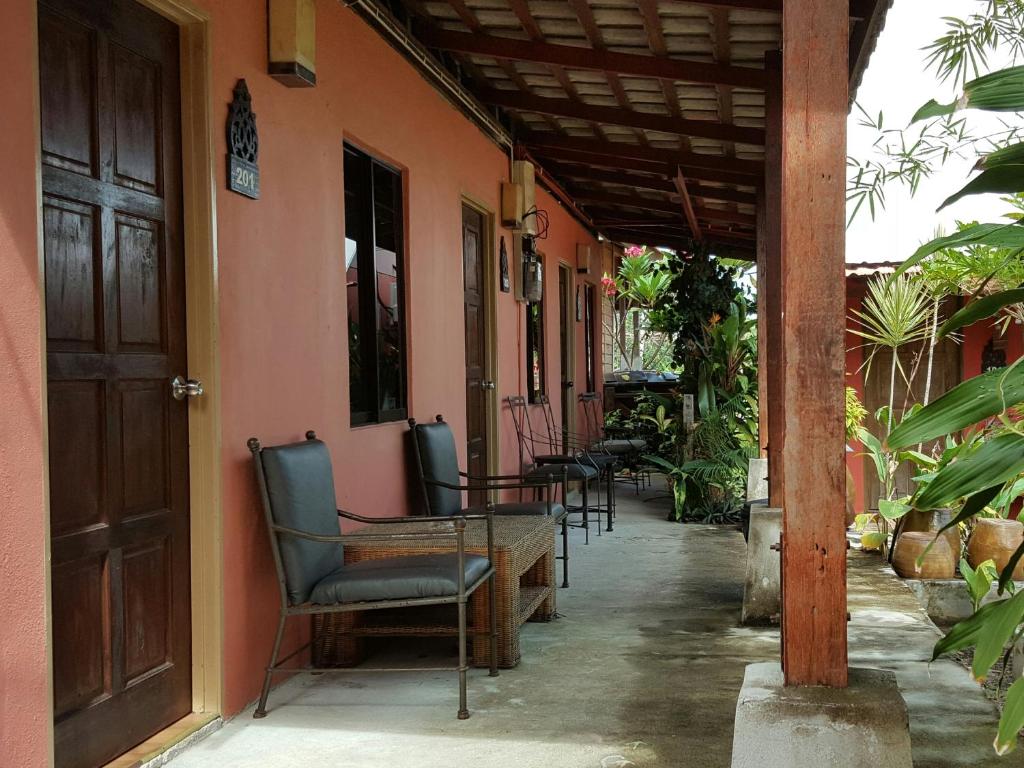 Patio nebo venkovní prostory v ubytování the coconut langkawi